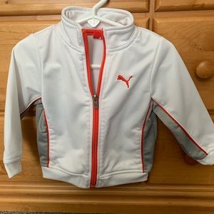 Puma zip up jacket 18 M